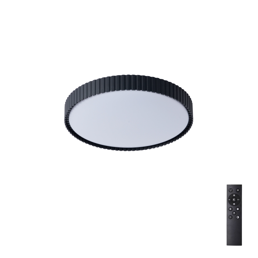 Brilagi - Dimbare LED-plafondlamp ORINO LED/54W/230V 3000-6000K zwart Ø 43 cm + afstandsbediening