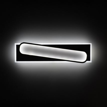 Brilagi - Dimbare LED plafondlamp OUTLINE LED/52W/230V 3000-6000K 15x60 cm wit/zwart + afstandsbediening