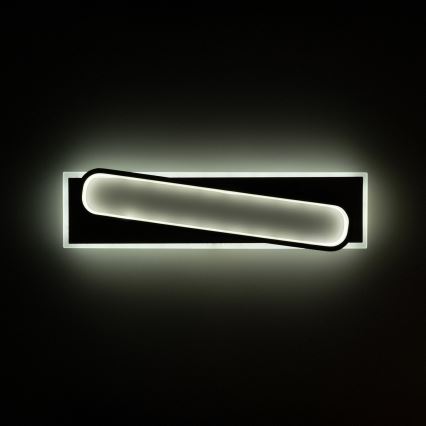 Brilagi - Dimbare LED plafondlamp OUTLINE LED/52W/230V 3000-6000K 15x60 cm wit/zwart + afstandsbediening