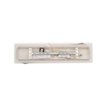 Brilagi - Dimbare LED plafondlamp OUTLINE LED/52W/230V 3000-6000K 15x60 cm wit/zwart + afstandsbediening