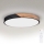 Brilagi - LED dimbare plafondlamp PILANA LED/60W/230V 3000-6500K eik/zwart Ø 60 cm + afstandsbediening