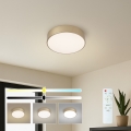 BRILAGI - LED dimbare plafondlamp POOL LED/24W/230V 3000-6000K Ø 20 cm goudkleurig + afstandsbediening
