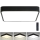 Brilagi - LED dimbare plafondlamp POOL LED/48W/230V 3000-6000K 50x50 cm zwart + afstandsbediening