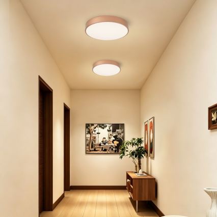 Brilagi - dimbare LED-plafondlamp POOL LED/48W/230V 3000-6000K Ø 40 cm brons + afstandsbediening