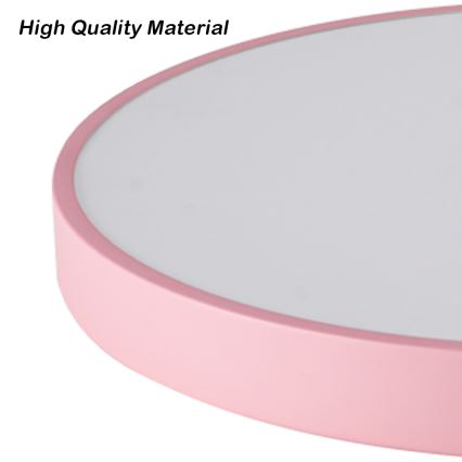 Brilagi - Dimbare LED-plafondlamp POOL LED/60W/230V 3000-6000K Ø 50 cm roze + afstandsbediening