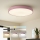 Brilagi - LED dimbare plafondlamp POOL LED/60W/230V 3000-6000K Ø 60 cm roze + afstandsbediening