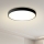 Brilagi - LED Dimbare Plafondlamp POOL LED/60W/230V 3000-6000K Ø 60 cm zwart + afstandsbediening
