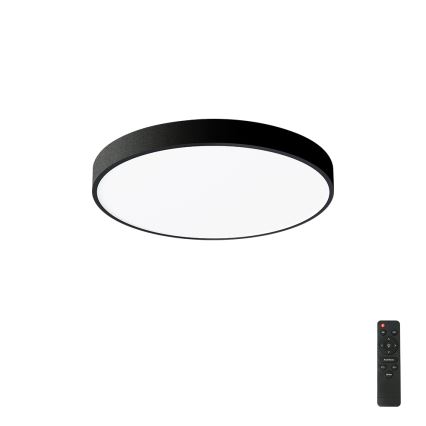 Brilagi - LED Dimbare Plafondlamp POOL LED/60W/230V 3000-6000K Ø 60 cm zwart + afstandsbediening