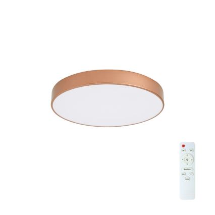 Brilagi - LED dimbare plafondlamp POOL LED/60W/230V 3000–6000K Ø 50 cm brons + afstandsbediening