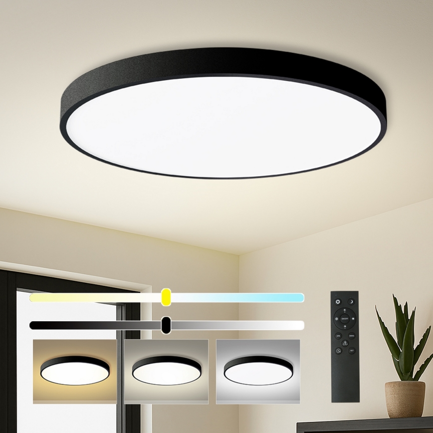 Brilagi - LED dimbare plafondlamp POOL SMART LED/128W/230V 3000-6000K Ø 100 cm Wi-Fi Tuya + afstandsbediening