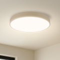 Brilagi - LED Dimbare Plafondlamp POOL SMART LED/48W/230V Ø 40 cm Wi-Fi Tuya beige + afstandsbediening