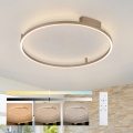 Brilagi - LED dimbare plafondlamp PORTOFINO LED/60W/230V 3000-6000K Ø 80 cm beige + afstandsbediening