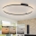 Brilagi - LED dimbare plafondlamp PORTOFINO LED/85W/230V 3000-6000K Ø 120 cm zwart + afstandsbediening