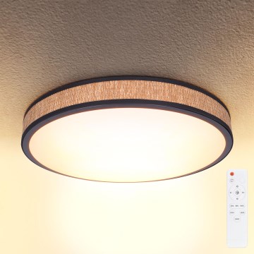 Brilagi - LED dimbare plafondlamp ROSA LED/48W/230V 3000-6500K Ø 38 cm + afstandsbediening