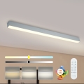 Brilagi - LED-dimbare plafondlamp SLEEKLINE SMART LED/40W/230V 3000-6000K Wi-Fi Tuya zilver + afstandsbediening