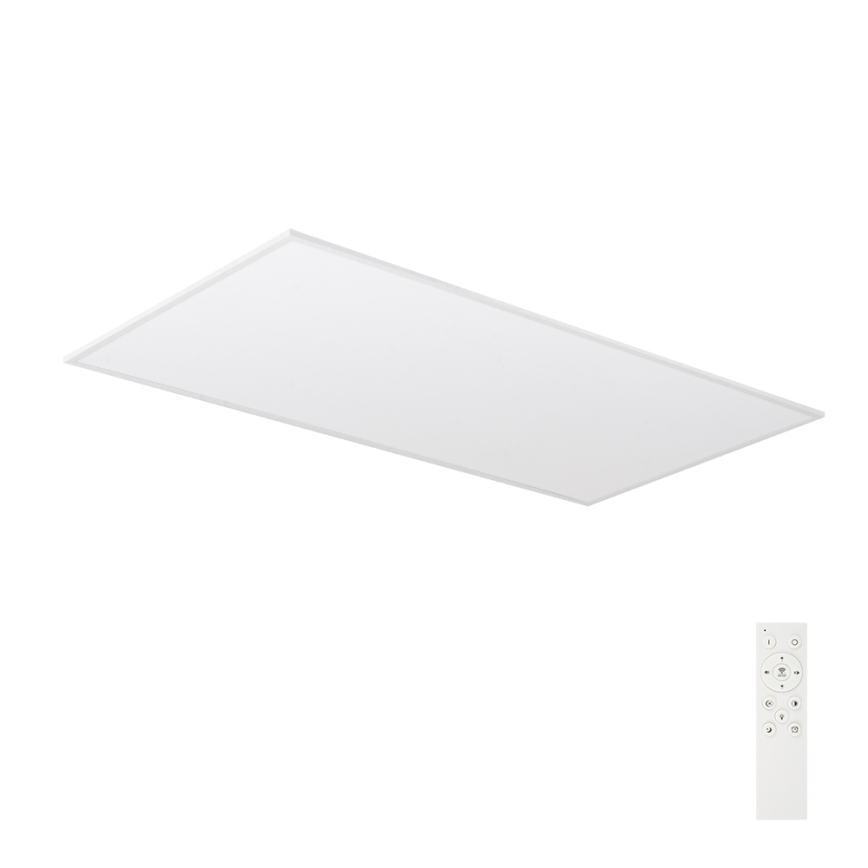 Brilagi - LED dimbare plafondlamp SLIMFRAME LED/80W/230V 120x60 cm 3000-6000K wit + afstandsbediening
