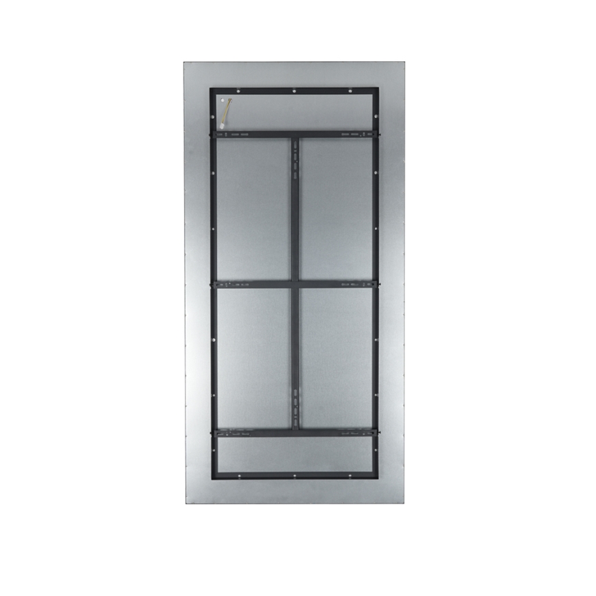 Brilagi - Dimbare LED-plafondlamp SLIMFRAME LED/80W/230V 120x60 cm 3000-6000K zwart + afstandsbediening