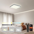 Brilagi - LED dimbare plafondlamp SMART LED/24W/230V 43x43 cm 3000-6000K Wi-Fi Tuya Beacon + afstandsbediening