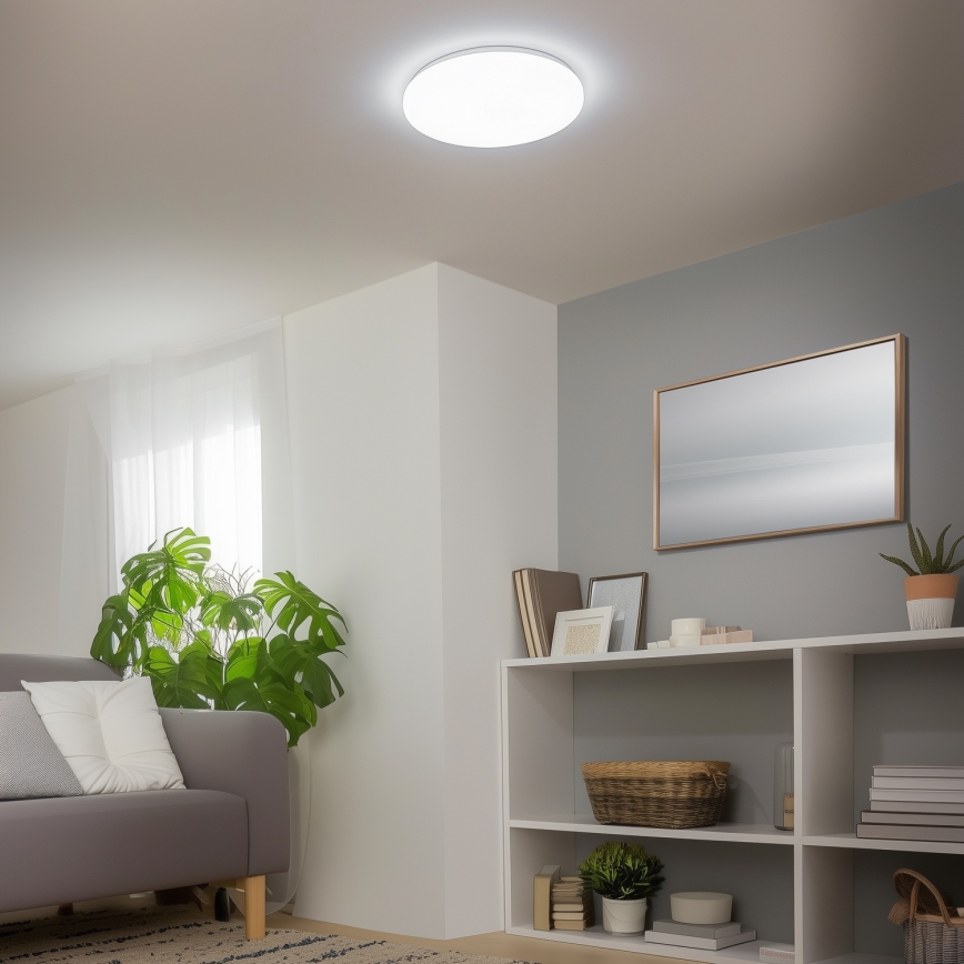 Brilagi - LED dimbare plafondlamp SMART LED/24W/230V 2700-6500K Wi-Fi Tuya + afstandsbediening