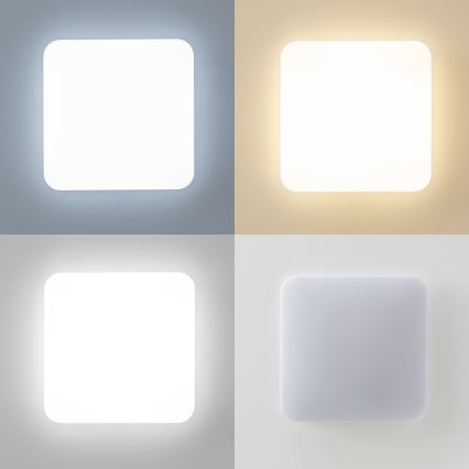 Brilagi - Dimbare SMART LED-plafondlamp 28W/230V 43x43 cm 2700-6500K Wi-Fi Tuya + afstandsbediening