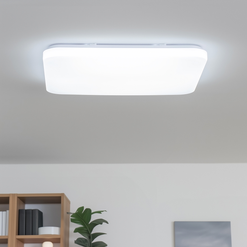 Brilagi - LED dimbare plafondlamp SMART LED/36W/230V 53x53 cm 2700-6500K Wi-Fi Tuya + afstandsbediening