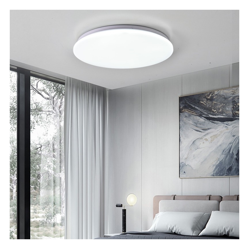 Brilagi - SMART dimbare LED-plafondlamp 36W/230V Ø 48 cm 2700–6500K Wi‑Fi Tuya + afstandsbediening