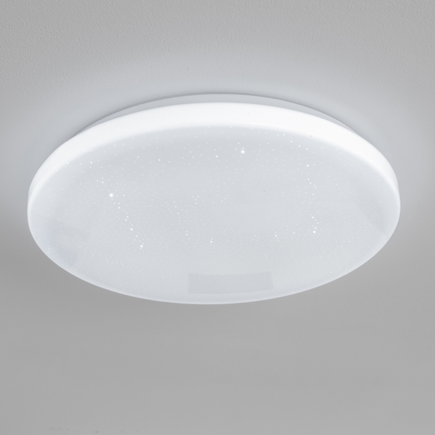 Brilagi - Dimbare LED plafondlamp SMART STARS LED/24W/230V Ø 38 cm 3000-6000K Wi-Fi Tuya Beacon + afstandsbediening