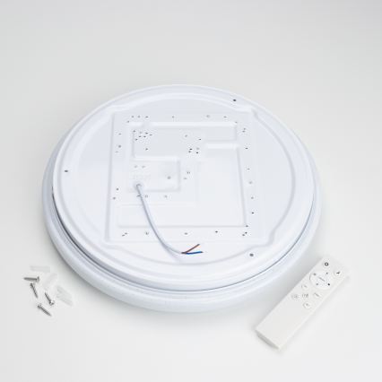 Brilagi - Dimbare LED plafondlamp SMART STARS LED/24W/230V Ø 38 cm 3000-6000K Wi-Fi Tuya Beacon + afstandsbediening