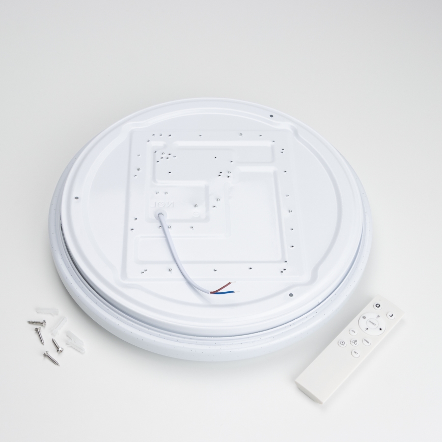 Brilagi - Dimbare LED plafondlamp SMART STARS LED/24W/230V Ø 38 cm 3000-6000K Wi-Fi Tuya Beacon + afstandsbediening