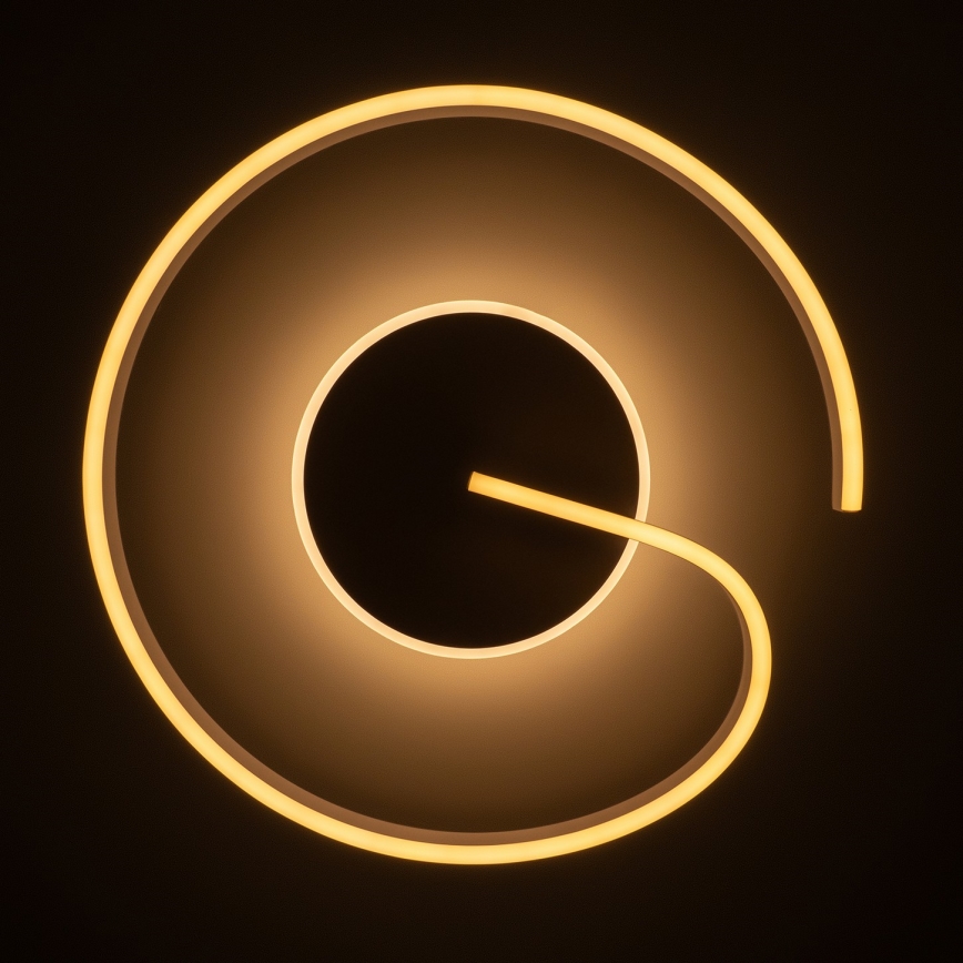 Brilagi - Dimbare LED-plafondlamp SPIRAL LED/56W/230V Ø 50 cm 3000/4000/6000K + afstandsbediening