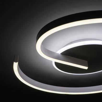 Brilagi - Dimbare LED-plafondlamp SPIRAL LED/56W/230V Ø 50 cm 3000/4000/6000K + afstandsbediening