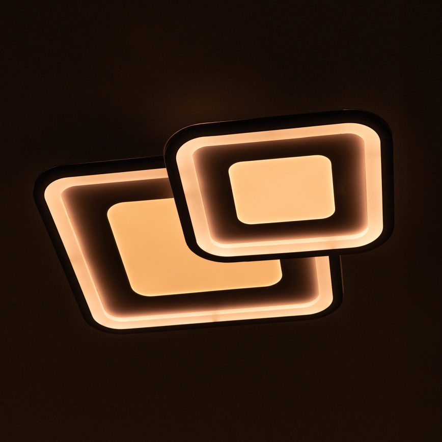 Brilagi - LED dimbare plafondlamp TANDORA LED/49W/230V 50x50 cm 3000-6000K + afstandsbediening