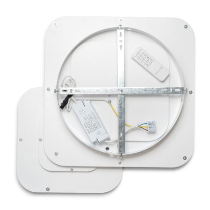 Brilagi - LED dimbare plafondlamp TANDORA LED/49W/230V 50x50 cm 3000-6000K + afstandsbediening