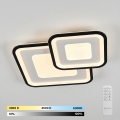 BRILAGI - LED dimbare plafondlamp TANDORA LED/49W/230V 50x50 cm 3000-6000K + afstandsbediening