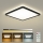 Brilagi - LED dimbare plafondlamp ULTRA SLIM LED/18W/230V 2700-6500K 30x30 cm zwart + afstandsbediening