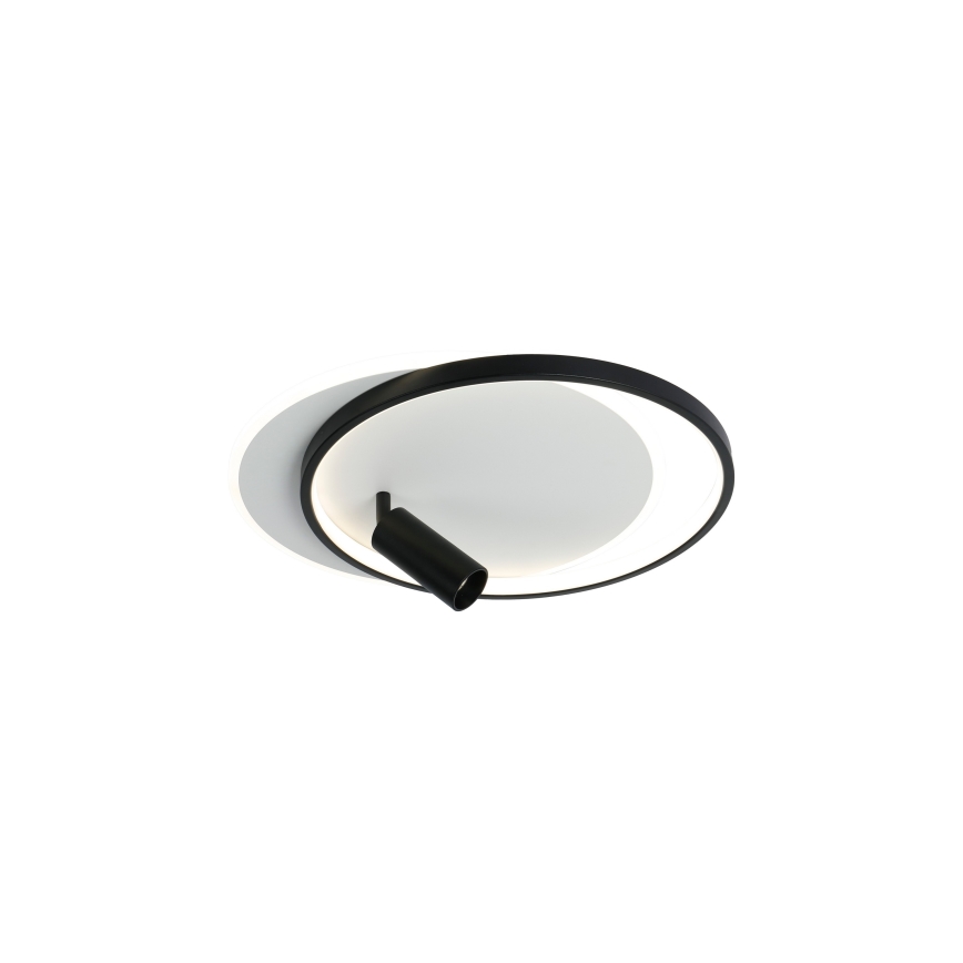 Brilagi - Dimbare LED-plafonnière UNITY LED/48W/230V + 1xGU10/3W 3000-6000K 39x45 cm wit/zwart + afstandsbediening