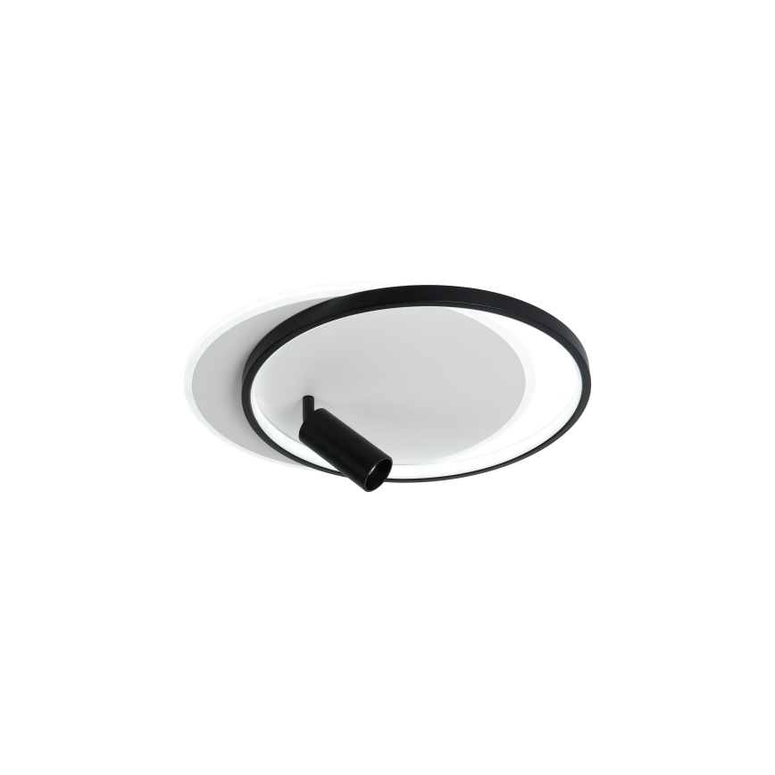 Brilagi - Dimbare LED-plafonnière UNITY LED/48W/230V + 1xGU10/3W 3000-6000K 39x45 cm wit/zwart + afstandsbediening