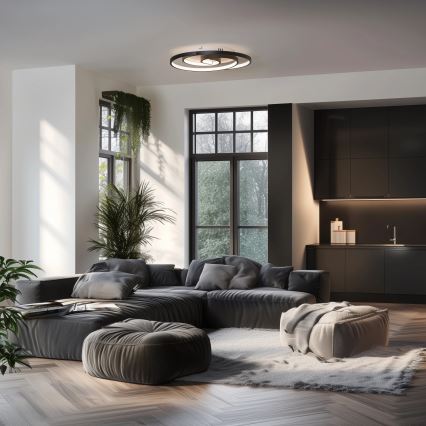 Brilagi - Dimbare LED-plafondlamp VELO LED/52W/230V 38x48 cm 3000/4000/6000K + afstandsbediening