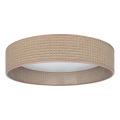 Brilagi - LED-dimbare plafondlamp VELVET SMART VARI LED/24W/230V 3000-6500K Ø 45 cm beige + afstandsbediening