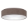 Brilagi - LED dimbare plafondlamp VELVET SMART VARI LED/36W/230V 3000-6500K Ø 55 cm bruin + afstandsbediening
