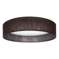 Brilagi - LED-dimbare plafondlamp VELVET SMART VARI LED/36W/230V 3000-6500K Ø55 cm bruin + afstandsbediening