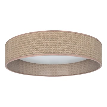 Brilagi - LED-dimbare plafondlamp VELVET SMARTIX LED/36W/230V 3000–6000K Ø 55 cm beige Wi‑Fi Tuya Beacon + afstandsbediening