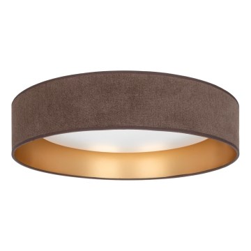 Brilagi - LED dimbare plafondlamp VELVET SMARTIX STARS LED/36W/230V 3000-6000K Ø 55 cm bruin/goud Wi-Fi Tuya Beacon + afstandsbediening