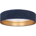 Brilagi - LED-dimbare plafondlamp VELVET SMARTIX STARS LED/36W/230V 3000-6000K Ø55 cm blauw/goud Wi-Fi Tuya Beacon + afstandsbediening