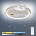 BRILAGI - LED-dimbare plafondlamp voor kinderkamer ASTRO LED/20W/230V Ø 50 cm 3000-6000K astronaut + afstandsbediening