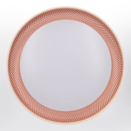 Brilagi - LED dimbare plafondlamp WALDO LED/48W/230V 3000-6500K Ø 40 cm beige/goud + afstandsbediening
