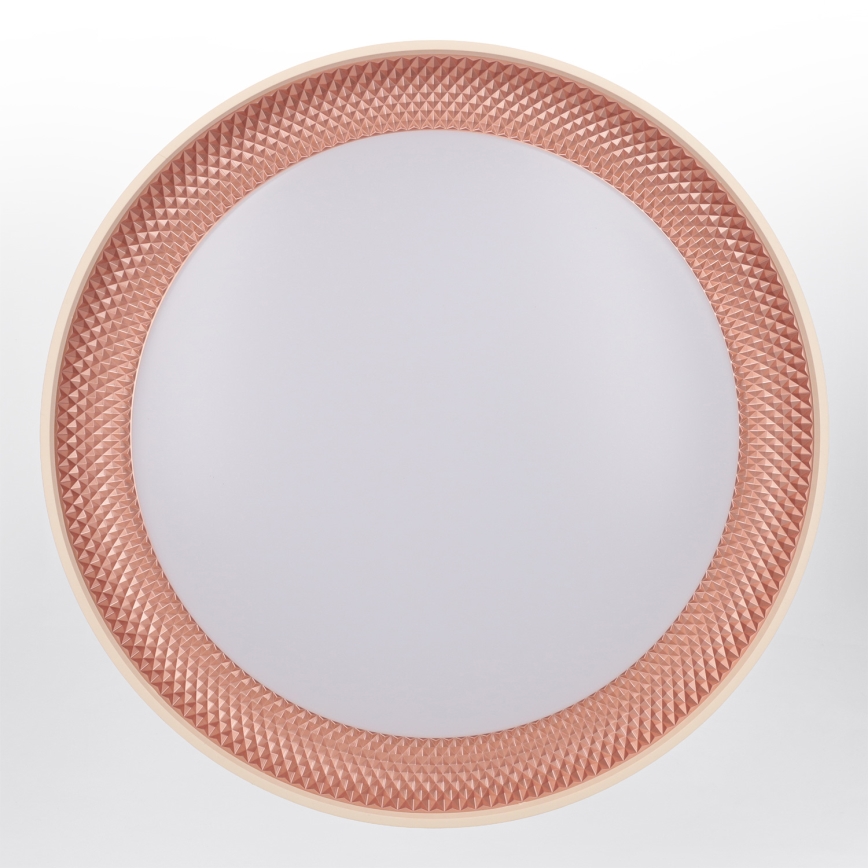 Brilagi - LED dimbare plafondlamp WALDO LED/48W/230V 3000-6500K Ø 40 cm beige/goud + afstandsbediening