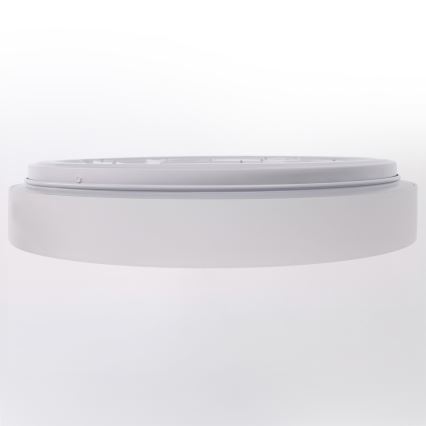 Brilagi - LED dimbare plafondlamp WALDO LED/48W/230V 3000-6500K Ø 40 cm wit/zilver + afstandsbediening