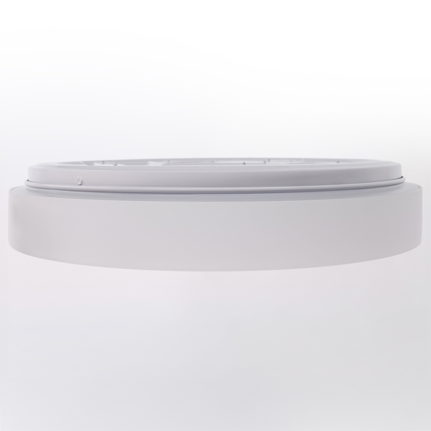 Brilagi - LED dimbare plafondlamp WALDO LED/48W/230V 3000-6500K Ø 40 cm wit/zilver + afstandsbediening