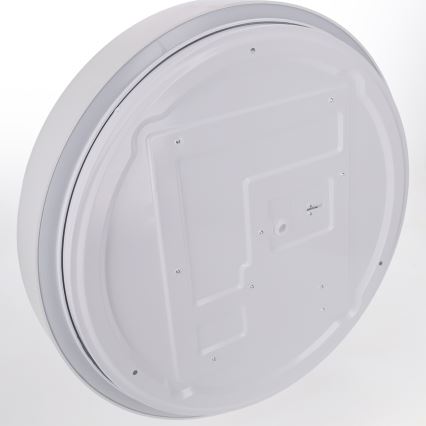 Brilagi - LED dimbare plafondlamp WALDO LED/48W/230V 3000-6500K Ø 40 cm wit/zilver + afstandsbediening